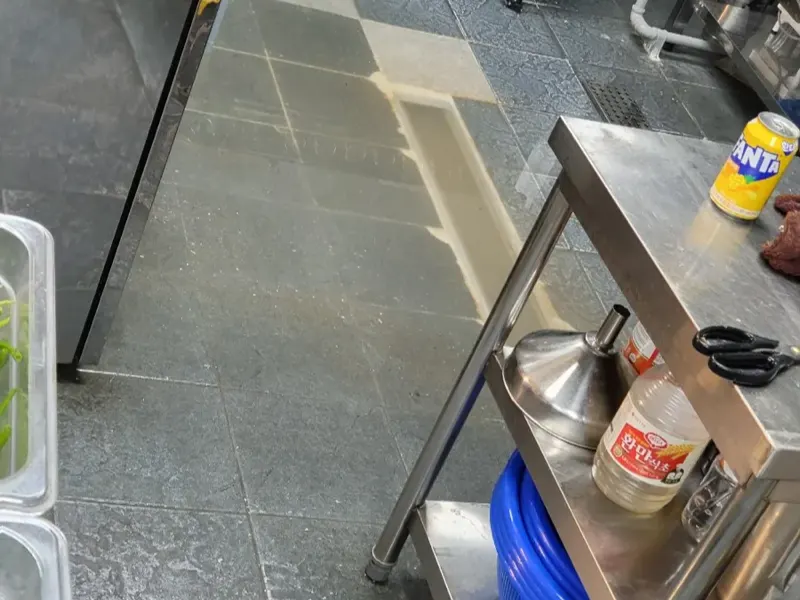 서산 상가·주방 배관 작업사례 6