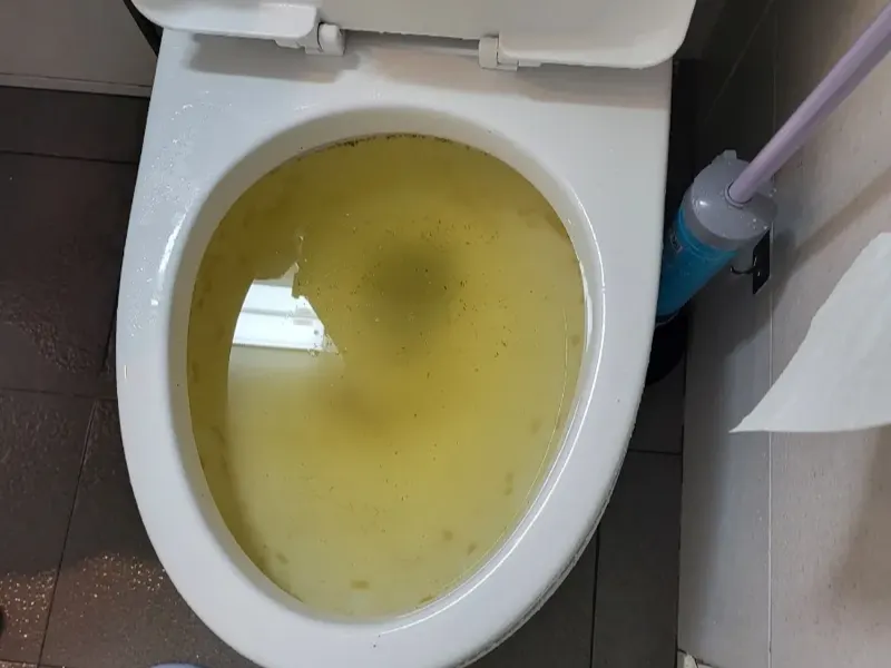 서산 변기막힘 작업사례 6